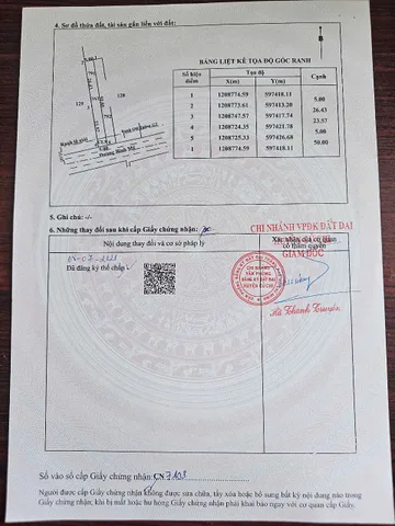 Bán đất 250m² có sẵn 227m² thổ cư ngang 5m giá 8.5 tỷ tại Xã Bình Mỹ