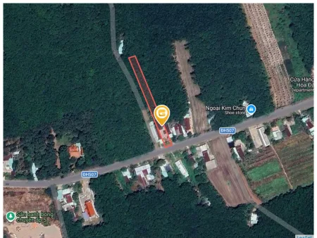 Bán đất 1411.2m² có sẵn 100m² thổ cư ngang 10m tại Xã Phước Thành