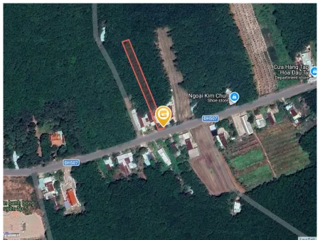 Bán đất 1406.6m² có sẵn 100m² thổ cư ngang 10m tại Xã Phước Thành