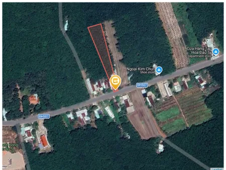 Bán đất 2634.5m² có sẵn 100m² thổ cư ngang 20m tại Xã Phước Thành