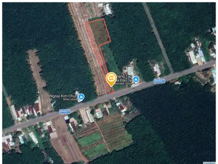 Bán đất 3249.7m² có sẵn 200m² thổ cư ngang 20m tại Xã Phước Thành