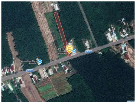 Bán đất 1736.5m² có sẵn 200m² thổ cư ngang 20m tại Xã Phước Thành