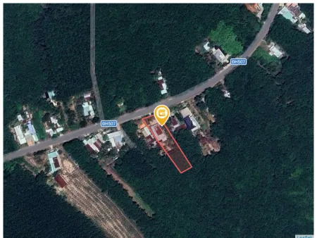 Bán đất 1978.6m² có sẵn 100m² thổ cư ngang 20m tại Xã Phước Thành