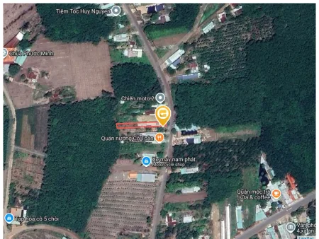 Bán đất 433.7m² có sẵn 100m² thổ cư ngang 10m tại Xã Phước Thành