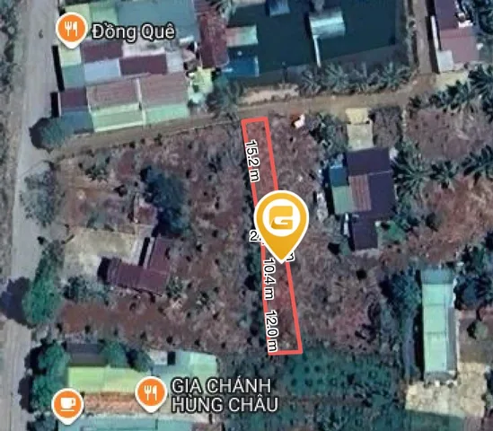 Bán đất 273.7m² có sẵn 60m² thổ cư ngang 5.0m giá 290 triệu tại Xã Ea M’nang