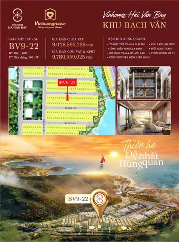 Dự án Hải Vân Bay_ Đà Nẵng.Diện tích 140m2. tại Đà nẵng
