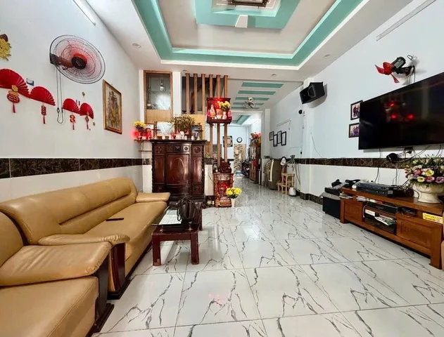 Nhà BTCT 98m2 - Hẻm thoáng - Huỳnh Tấn Phát p. Tân Phú - 8.X tỷ