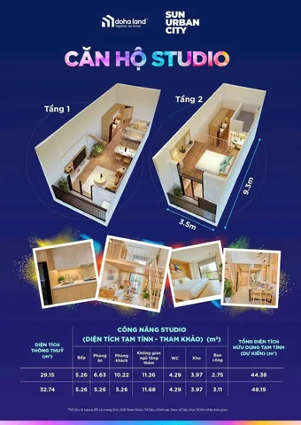 🔥 CĂN HỘ STUDIO SUN URBAN HÀ NAM – GIÁ MỀM DỄ ĐẦU TƯ – CHỈ TỪ ~1.2X TỶ 🏢