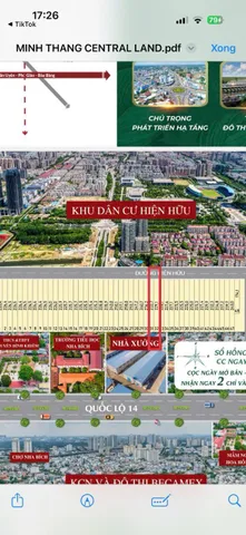 Bán đất 234m² có sẵn 50m² thổ cư ngang 5m tại Xã Nha Bích