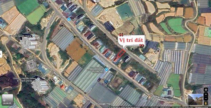 Bán đất liền kề KQH Nguyễn Hoàng Phường 7 Đà Lạt