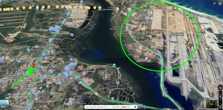 QUỐC LỘ 1A-- BẮC CAM RANH-- 1.141 M2 -- 22 X 50 -- THỔ CƯ 200 -- GIÁ CHỈ 22 TỶ