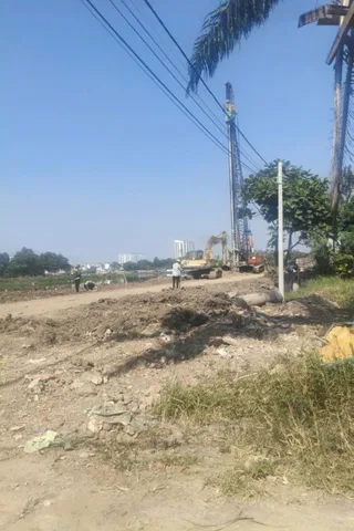 Bán đất Vườn Lài Quận 12, 91m2, mặt tiền bờ sông 20m, vị trí đẹp gần Gò Vấp