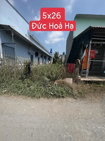 Bán đất 1001.6m² có sẵn 130m² thổ cư ngang 4m giá 1.45 tỷ tại Xã Đức Hòa