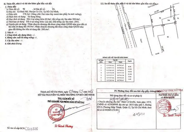 Bán nhà 278m² có sẵn 70m² thổ cư ngang 10m giá 4.5 tỷ tại Xã Bình Mỹ
