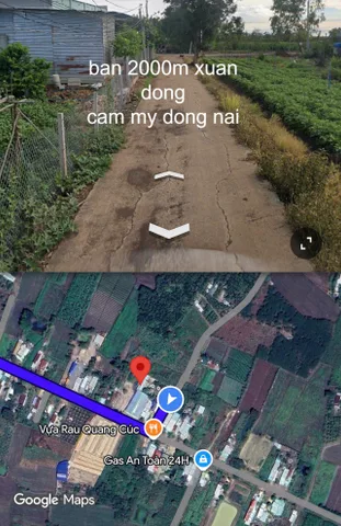 can ban 2000m dat xuan dong cam my dong nai