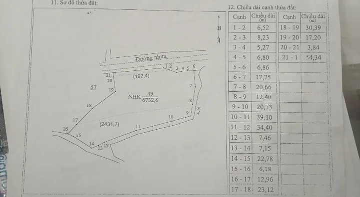 Bán đất 6732.6m² ngang 92m giá 4 tỷ tại Xã Ea Na