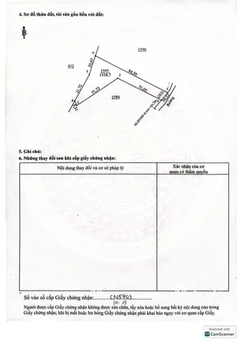 Bán đất 1558m² ngang 10m giá 590 triệu tại Phường Đồng Xoài