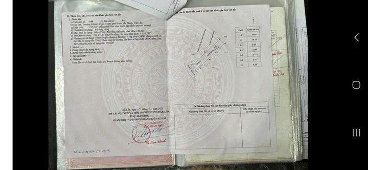 Bán nhà 217.8m² có sẵn 75m² thổ cư ngang 6m giá 3 tỷ tại Phường Thành Nhất