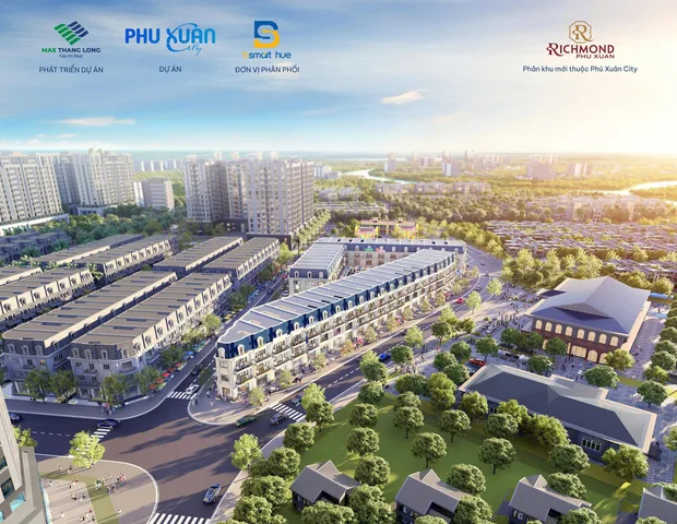 RICHMOND PHÚ XUÂN – 20 CĂN LIỀN KỀ KHU PHỐ CHỢ