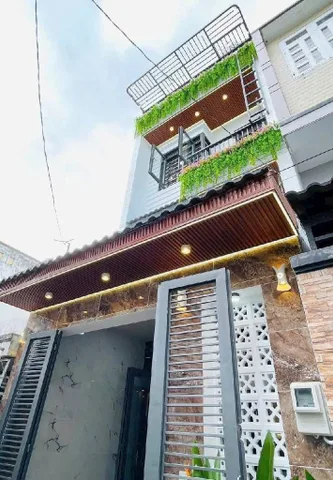Nhà bán Nguyễn Văn khối sổ hồng riêng 3 tầng, hẽm xe hơi