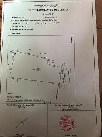 Bán đất 5350m² ngang 43m giá 2.2 tỷ tại Xã Cầu Khởi