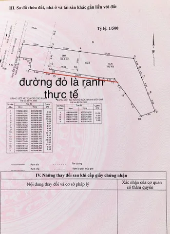 Bán đất 744m² có sẵn 142.5m² thổ cư ngang 13m giá 29 tỷ tại Xã Hiệp Phước