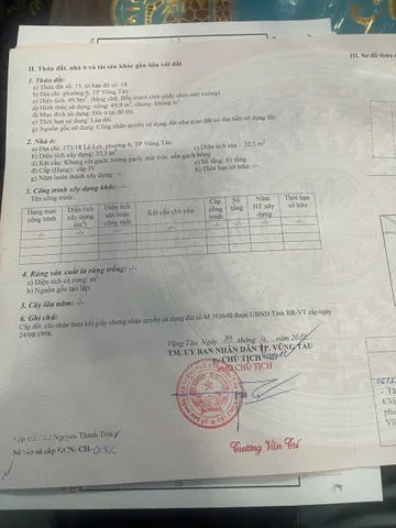 BÁN ĐẤT THỔ CƯ HẺM Ô TÔ LÊ LỢI CHỈ 3.15 TỶ
