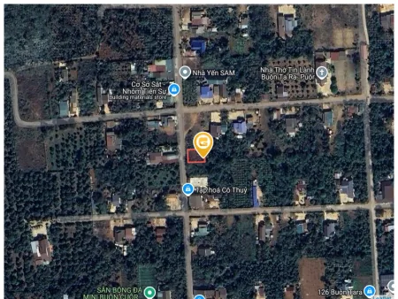 Bán đất 100m² full thổ cư ngang 5m giá 790 triệu tại Xã Ea Knuếc