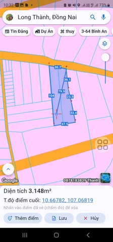3150m2 phước bình gần đường chính