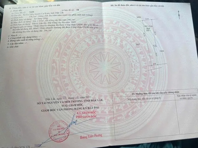 Em cần bán nhanh lô etieu khu dân cư cách phố chỉ  12km gần đường hồ chí minh  về sân bay 7km