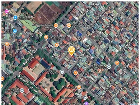 Bán đất 76.9m² full thổ cư ngang 4.5m giá 5.05 tỷ tại Phường Buôn Ma Thuột