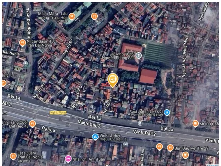 Bán nhà 106m² có sẵn 105m² thổ cư ngang 5m giá 3.6 tỷ tại Đường Đại La Phường Bạch Mai