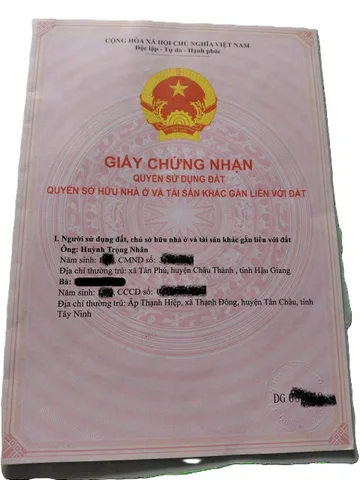 Bán đất siêu hot Khu biệt thự cán bộ xã, gần chợ Tân Châu, Tây Ninh (10mx65m, sổ hồng, thổ cư đầy đủ, chính chủ), Điện thoại/ Zalo: 0386117687