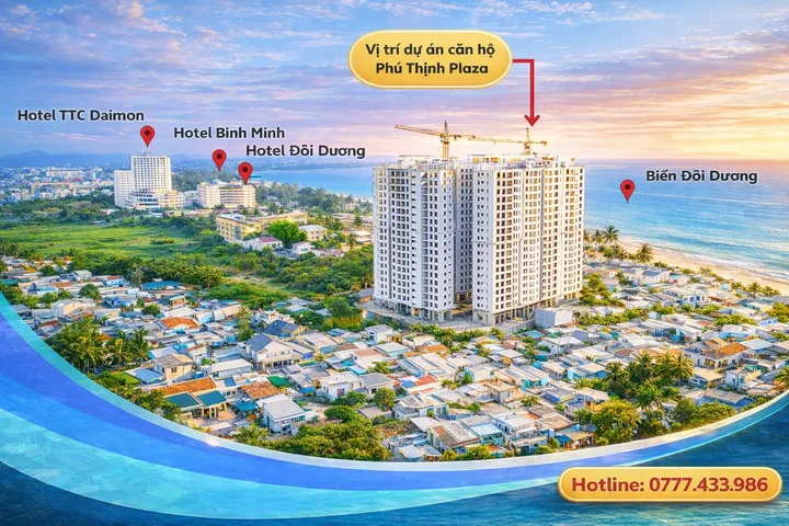 Căn hộ biển Phú Thịnh Plaza Phan Thiết