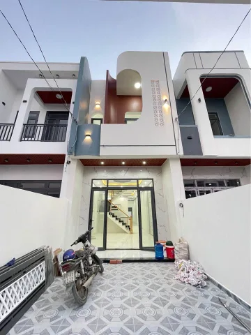 BÁN NHÀ SỔ RIÊNG 106M2 CHỈ 500TR SỞ HỮU NGAY - SÁT UBND PHƯỜNG TÂN TRIỀU - ĐƯỜNG NHỰA 9M CÓ VỈA HÈ RỘNG RÃI