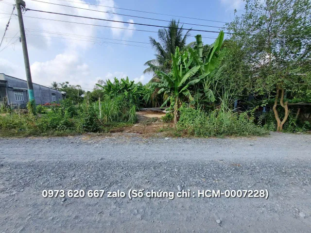 (L964) Đất mặt tiền Phạm Thị Chanh (1/ Ba Sa), xã Phước Hiệp, dt 382m2, thổ 300m2, đất ở hiện hữu, giá 3 tỷ 300 thương lượng