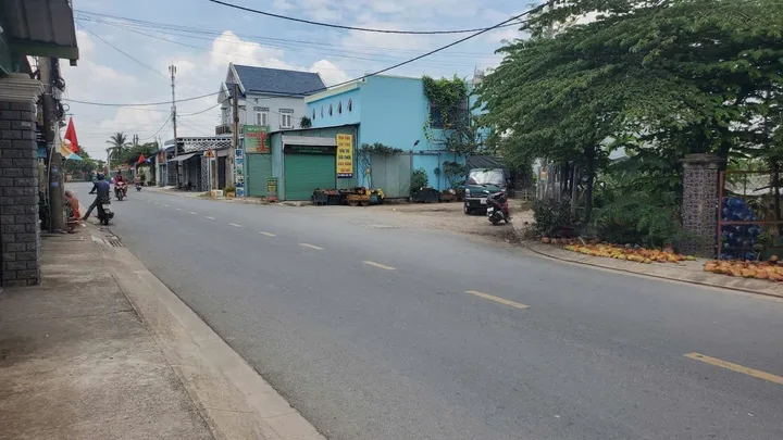 Bán đất thổ cư mặt bằng kinh doanh Góc 2MT đường Bình Mỹ Củ Chi TPHCM, DT: 19x22m.