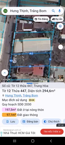Nhà Đất Trung Hòa Trảng Bom Đồng Nai
