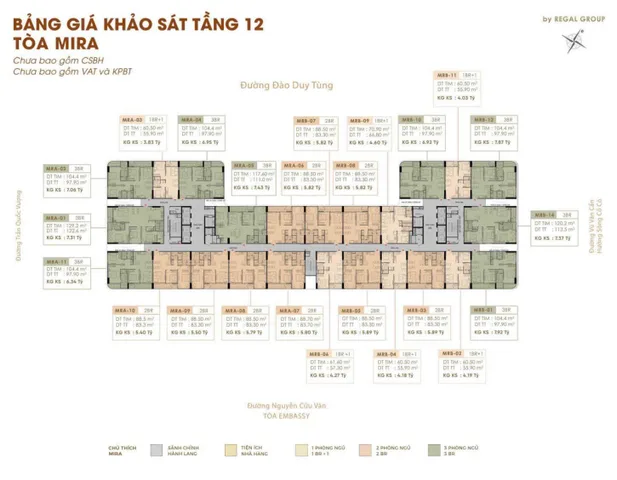Mira Regal Complex – Tầng 12: Tọa Độ Sinh Lời Cực Phẩm