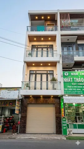 Bán nhà chính chủ , 1 trệt, 2 lầu, 1 sân thượng, 4 phòng 3 toilet, tại TT Mỹ Phước, Tân Phước, Tiền Giang DT 4mx14,5m giá 5.5tỷ (Thương lượng)