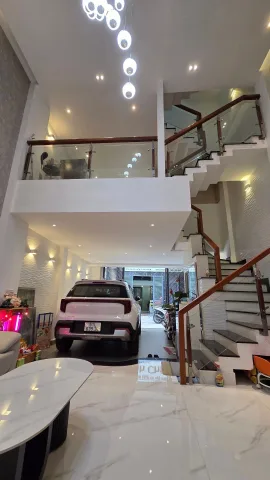 Nhà Phố 4 Tầng Mới Xây  Xe Hơi Ngủ Trong Nhà Trong Khu Phân Lô Lê Đức Thọ P13 Q Gò Vấp