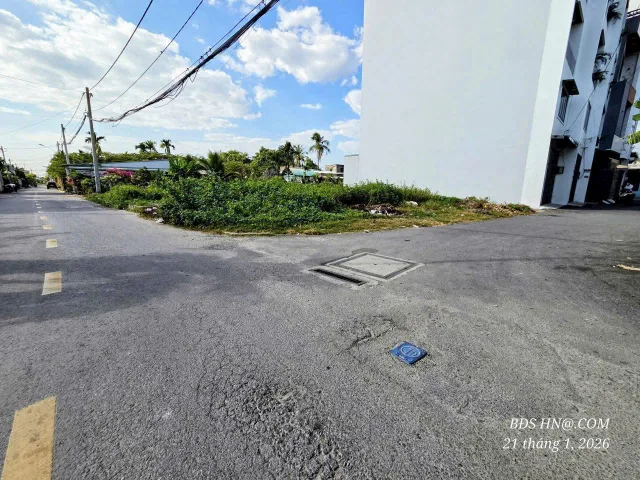 Bán đất 105m² có sẵn 50m² thổ cư ngang 7,9m tại Phường Thới An