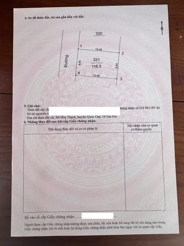 NHỈNH 3 TỶ CÓ NGAY 116M2 FULL ĐẤT Ở VUÔNG ĐẸP