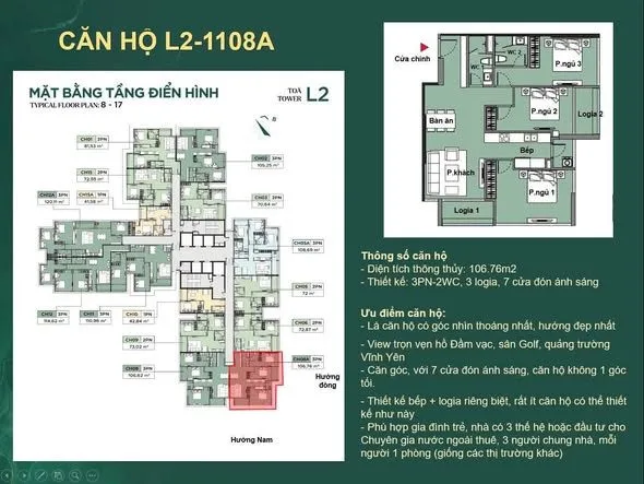 Sở Hữu Ngay 3PN Luxora – Căn Góc View Đẹp, Tầng Trung