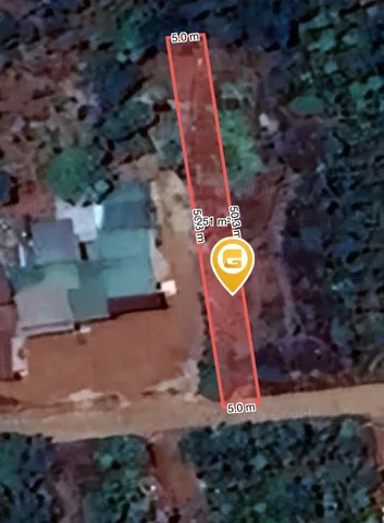 Bán đất 251m² có sẵn 60m² thổ cư ngang 5.0m giá 430 triệu tại Phường Cư Bao