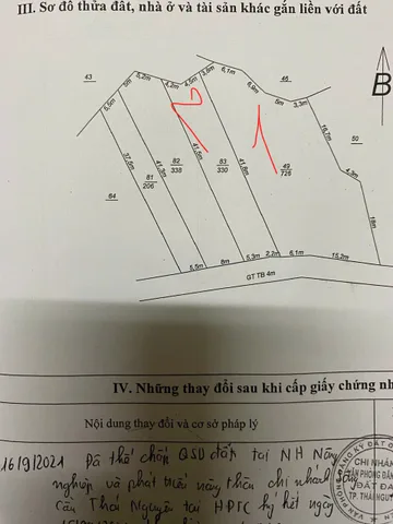 Bán đất 1056m² có sẵn 80m² thổ cư ngang 29m giá 12 tỷ tại Phường Phan Đình Phùng