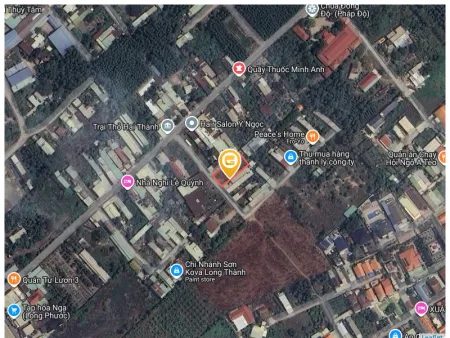 Bán đất 534.9m² có sẵn 161m² thổ cư ngang 15m giá 6.5 tỷ tại Xã Long Phước