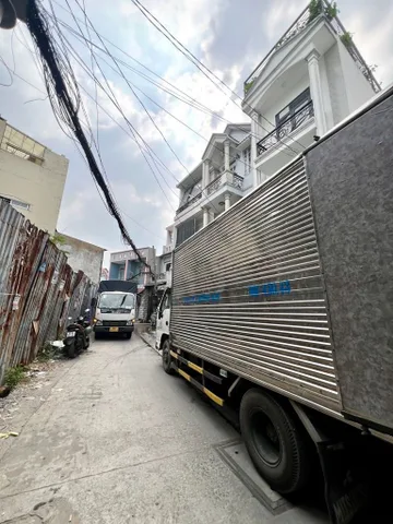 Bán nhà 3 Tầng , Hẻm ôtô Thông, DT: 58m² full thổ cư ngang 4m giá 6.8 tỷ tại Phường Bình Hưng Hòa