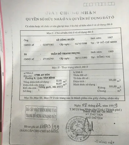 Bán Nhà Mặt tiền 5 An Tôn