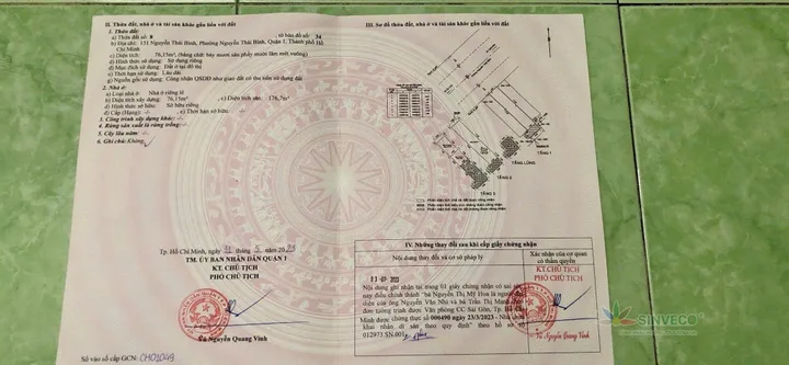 Chính Chủ Bán Nhà Mặt tiền 151 Nguyễn Thái Bình – Giá 55 tỷ